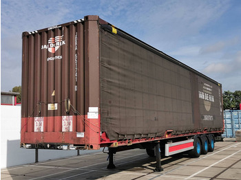 Hertoghs LPRS24 curtain container - Container-transport/ Vekselflak semitrailer