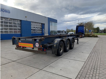 LAG Container Chassis / 20-30-40 FT / BPW Drum - Container-transport/ Vekselflak semitrailer