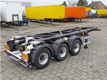 LAG O-3-CC 20FT TANK/SWAP - ContainerChassis - ADR - Alcoa's - 3140KG (O1729) - Container-transport/ Vekselflak semitrailer