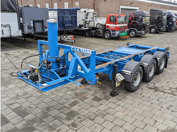 LAG O-3-CC 20FT Tipper ContainerChassis 3-Assen BPW - LiftAs - Schijfremmen (O1732) - Container-transport/ Vekselflak semitrailer