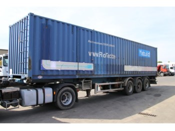 Renders 40 FEET ( zonder container ) - Container-transport/ Vekselflak semitrailer