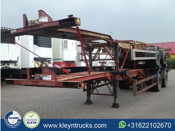 VIBERTI 40 FT DOUBLE TYRES spring suspension - Container-transport/ Vekselflak semitrailer