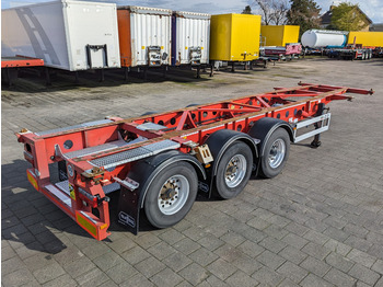 Van Hool A3C002 20/30FT SWAP / TANK ContainerChassis - Alcoa's - 3520KG (O1816) - Container-transport/ Vekselflak semitrailer