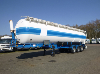 Tanksemi for transport av mel Crane Fruehauf Powder tank alu 62 m3 (tipping): bilde 1