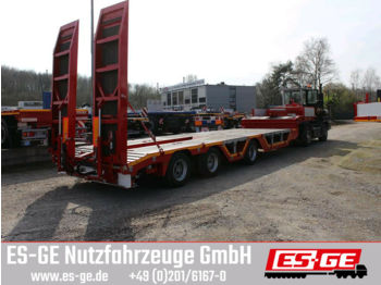 Lavloader semitrailer ES-GE 3-Achs-Satteltieflader - Radmulden: bilde 1
