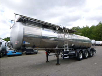 Tanksemi for transport av matvarer Feldbinder Food tank inox 23.5 m3 / 1 comp + pump: bilde 1