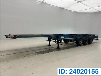 Fruehauf Skelet 2 x 20-40 ft - Container-transport/ Vekselflak semitrailer: bilde 1