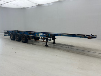 Fruehauf Skelet 2 x 20-40 ft - Container-transport/ Vekselflak semitrailer: bilde 3