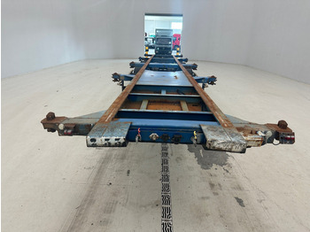 Fruehauf Skelet 2 x 20-40 ft - Container-transport/ Vekselflak semitrailer: bilde 2