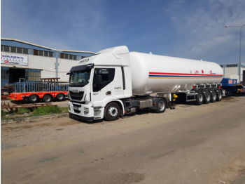 Ny Tanksemi for transport av gass GURLESENYIL 4 axles lpg semi trailers: bilde 1