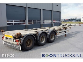 Container-transport/ Vekselflak semitrailer HFR 20-30-40-45ft HC*GALVANISED*: bilde 1