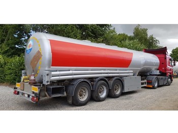 Tanksemi Kässbohrer 40000 L ADR Tanktrailer Petrol/Fuel ADR: bilde 1