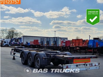 Container-transport/ Vekselflak semitrailer Kässbohrer CS Liftachse Ausziehbar 2x20-1x30-1x40-1x45 ft.: bilde 1