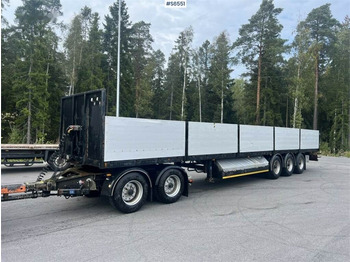 HRD NTS Flat trailer with Dolly Fliegl - Kjølesemi