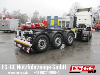 Container-transport/ Vekselflak semitrailer Krone 3-Achs-Containerchassis 20ft: bilde 1