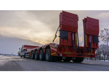 EMIRSAN 4 Axle Lowbed Trailer with Steering Axles - Lavloader semitrailer