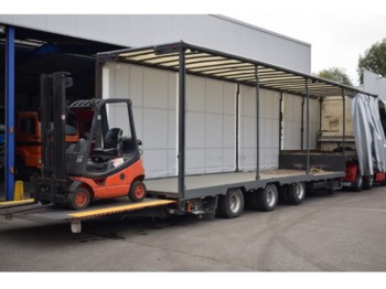 ESVE Forklift transport, 9000 kg lift, 2x Steering axel - Lavloader semitrailer