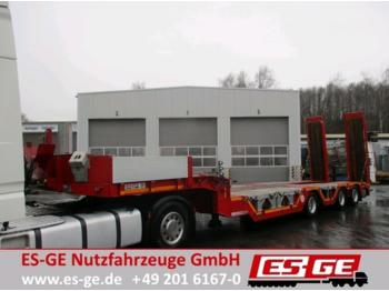 ES-GE 3-Achs-Satteltieflader - Radmulden - Rampen  - Lavloader semitrailer