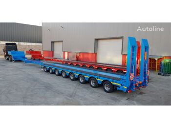 GURLESENYIL 8 axles hydraulic low loader - Lavloader semitrailer