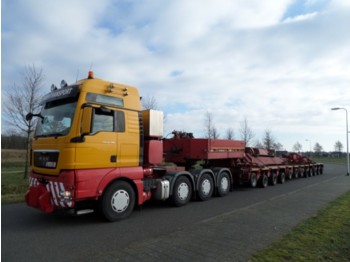 Goldhofer THP / LTSO Modularset / 12 axle lines with Hydraulic Vesselbed - Lavloader semitrailer