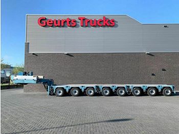 Scheuerle 8 AXEL MODULE TRAILER WITH GOOSNECK AND POWERPAC  - Lavloader semitrailer