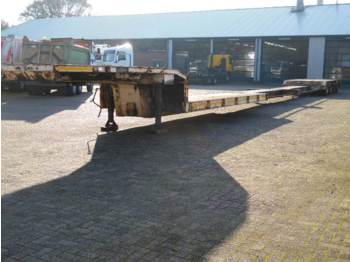 Traylona 4-axle lowbed 77000KG 4 steering axles / Ext. 29M - Lavloader semitrailer