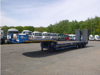 Verem 3-axle semi-lowbed trailer 39 t / 9.1 m + ramps - Lavloader semitrailer