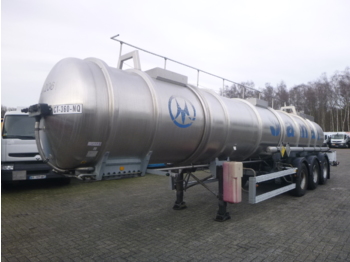 Tanksemi for transport av kjemikalier Magyar Chemical ACID tank inox 22.5 m3 / 1 comp: bilde 1