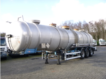Tanksemi for transport av kjemikalier Magyar Chemical / ACID tank inox 38 m3 / 3 comp: bilde 1