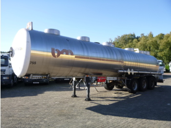 Tanksemi for transport av kjemikalier Magyar Chemical tank inox 31 m3 / 1 comp: bilde 1