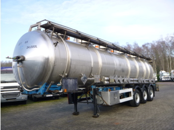 Tanksemi for transport av kjemikalier Magyar Chemical tank inox 33.9 m3 / 5 comp: bilde 1