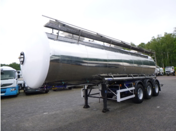Tanksemi for transport av matvarer Magyar Food tank inox 30 m3 / 1 comp + pump: bilde 1