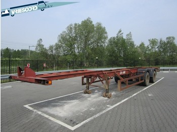 Container-transport/ Vekselflak semitrailer Pacton Multi Chassis Spring: bilde 1