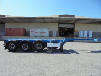 Container-transport/ Vekselflak semitrailer Pacton T3-010: bilde 1