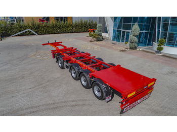 SINAN Container Carrier Transport Semitrailer - Container-transport/ Vekselflak semitrailer: bilde 2