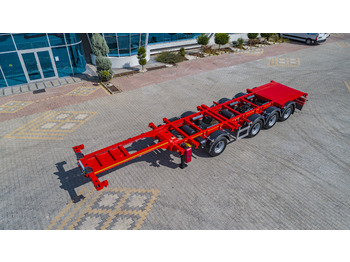 SINAN Container Carrier Transport Semitrailer - Container-transport/ Vekselflak semitrailer: bilde 4
