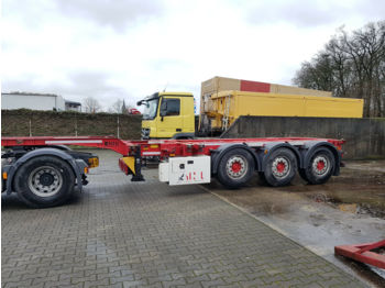 Container-transport/ Vekselflak semitrailer Sical Container Chassis 3 x ausziebar: bilde 1
