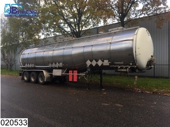 Burg Chemie 48600 Liter, Tank heater, ADR 28-11-2017,Max 4 Bar, 100c, 3 Compartments, Isolated - Tanksemi