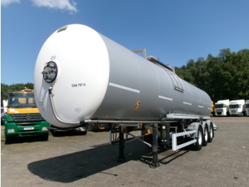 Magyar Bitumen / heavy oil tank inox 34 m3 / 1 comp + ADR - Tanksemi