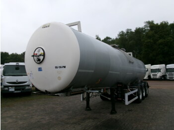 Magyar Bitumen tank inox 30.4 m3 / 1 comp + ADR - Tanksemi