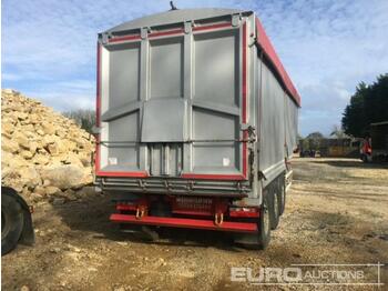  2018 Weightlifter Tri Axle Bulk Tipping Trailer, Easy Sheet, Onboard Weigher (Plating Certificate Available) - Tippsemi