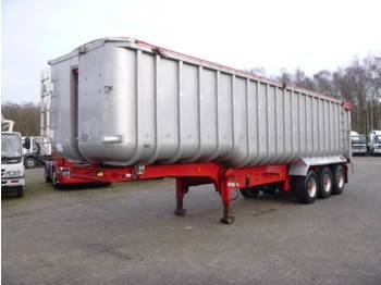 Fruehauf Tipper trailer alu 52 m3 + tarpaulin - Tippsemi