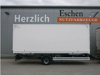 Ackermann BDF Lafette, Luft, BPW+ Koffer/Durchlademöglich  - Container-transport/ Vekselflak tilhenger