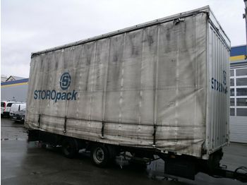 Dinkel BDF Volumen Jumbo Tandem TÜV 5/18  7.190 kg NL!  - Container-transport/ Vekselflak tilhenger