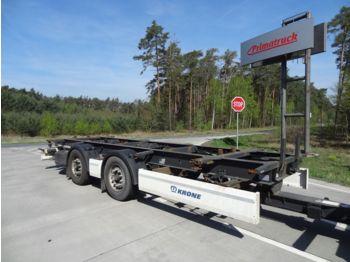 Krone ZZ, BDF, Bj. 2014, 9,7m, Achsen BPW  - Container-transport/ Vekselflak tilhenger