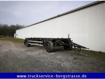 Schmitz Cargobull AWF 18 BDF Lafette **SAF*Scheibe**  - Container-transport/ Vekselflak tilhenger