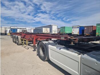 Trailor  - Container-transport/ Vekselflak tilhenger
