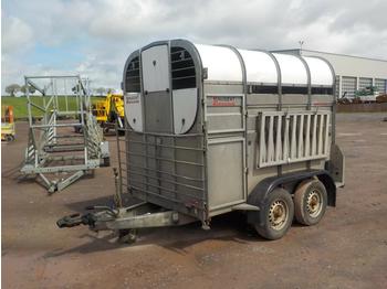  Nugent 8' x 5' Twin Axle Livestock Trailer, Sheep Gates - Dyretransport tilhenger
