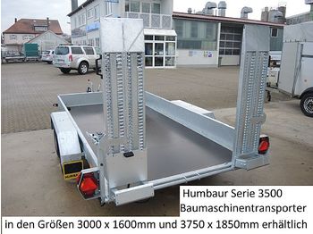 Ny Tilhenger Humbaur - HS253718 Baumaschinentransporter mit Auffahrbohlen: bilde 1