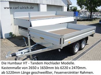 Ny Biltilhenger Humbaur - HT255225 GR Tandemanhänger 2,5to Hochlader: bilde 1